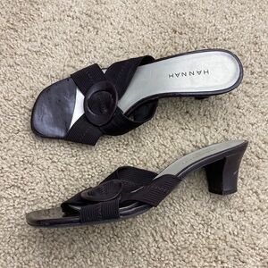 Hannah Kimmy Y2K Chocolate Brown Kitten Heel Women's Size 8.5